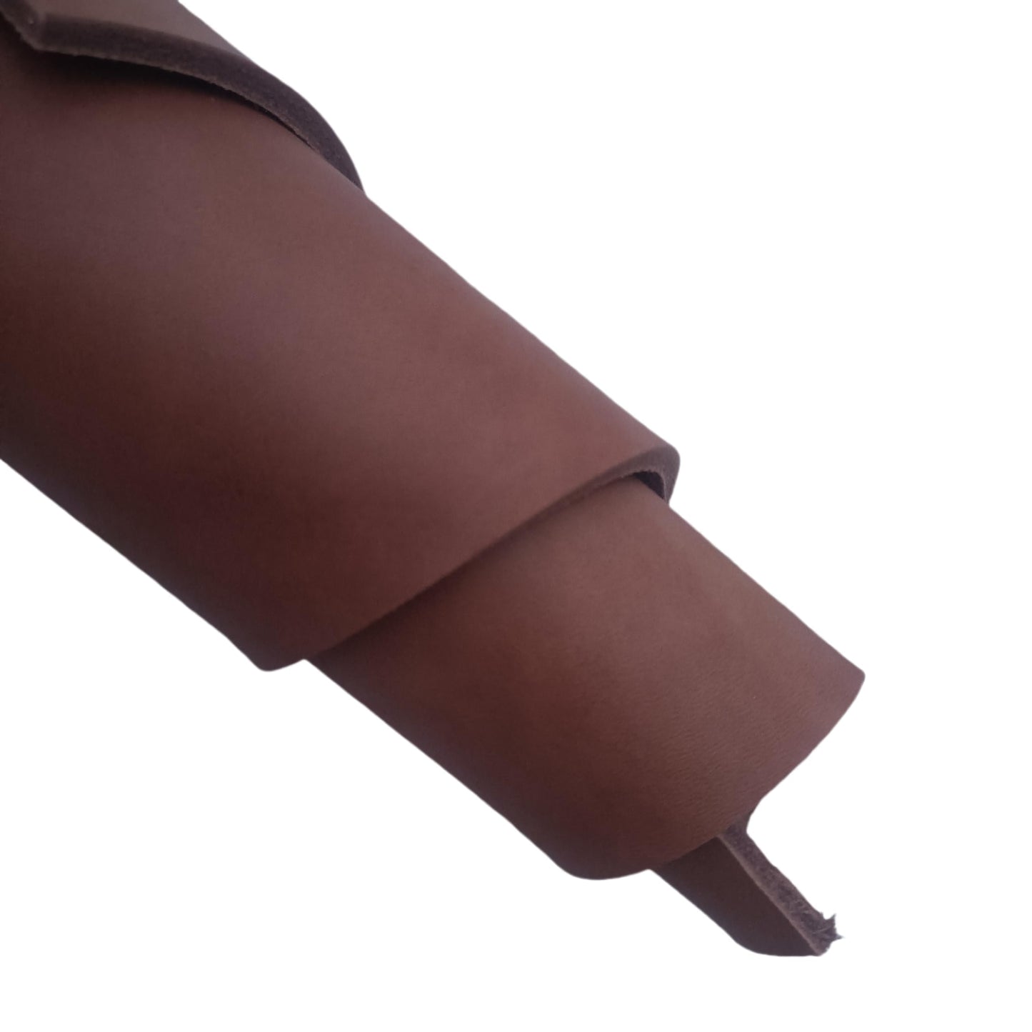 Full Grain Leather Sheet, 4-5mm Thick, Brown Leather, Vegetable Tanned Leather for Crafting, Tooling, Sheath Making (Brown 20-30 Square feet)