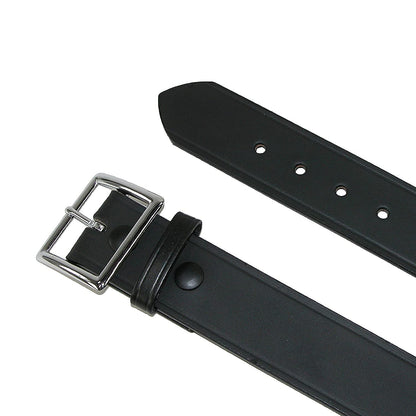 Boston Leather 1.75in. Garrison Leather Belt 34 Black