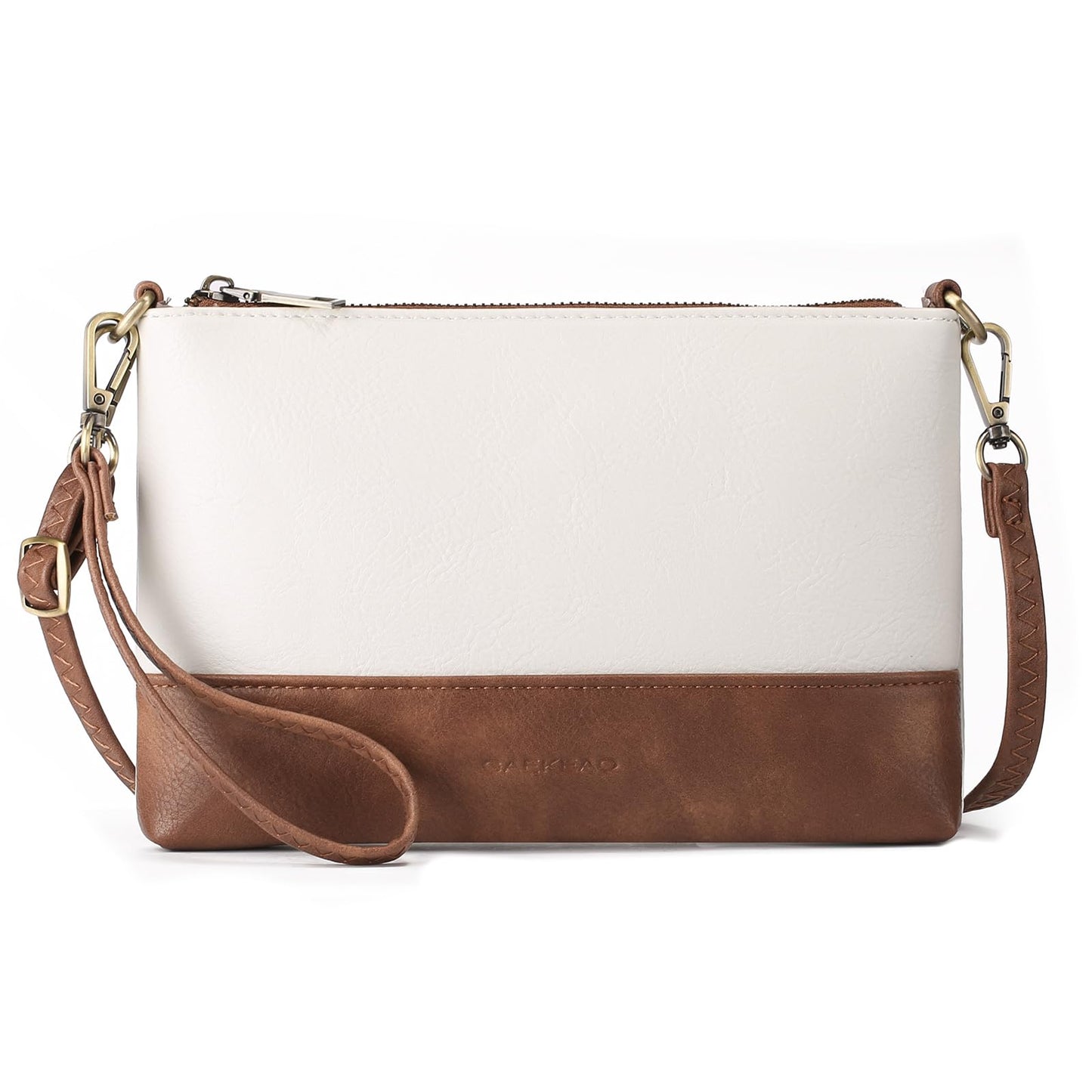 GAEKEAO Wristlet Wallet Clutch Purses For Women Small Crossbody Bag Cell Phone Wallet Purse Shoulder Handbag with Card Slots