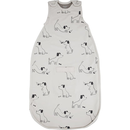 Woolino 4 Season Sleep Sack - Ultimate Merino Wool Sleeping Bag - Two-Way Zipper Adjustable Universal Size Sleep Sack for Baby (2-24 Months) - Puppy