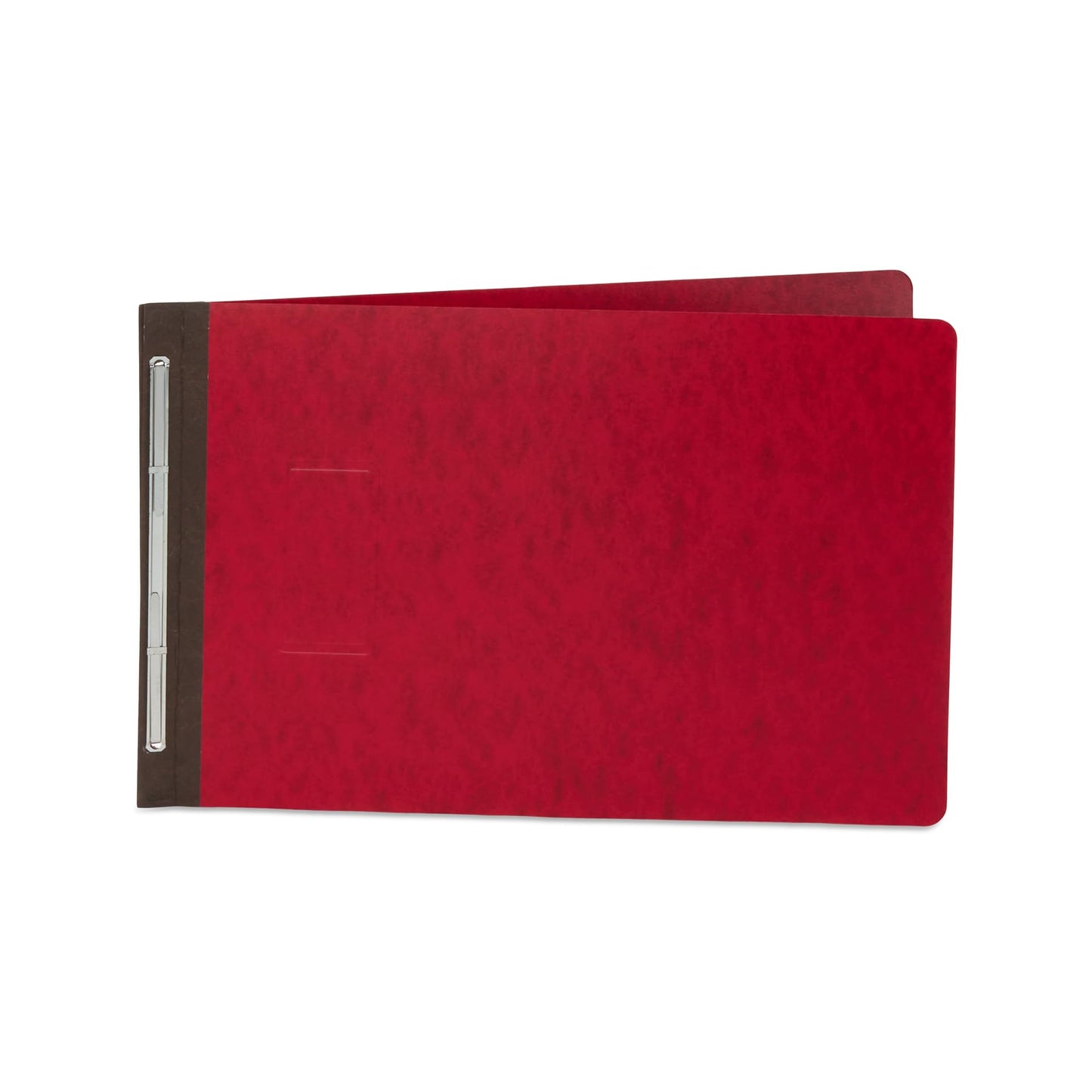 Blue Summit 10 Pressboard Report Covers with Fasteners, 11x17 Folder for Blueprints, 11x17 Portfolio Binder, 3” Capacity, Red, 10 Pack