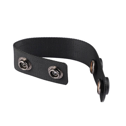 TACNEX 1.5" Duty Belt Keepers w/Double Snaps for Utility Belt Loop Stays Heavy Duty Nylon Tactical Underbelt Holder Retainer Band