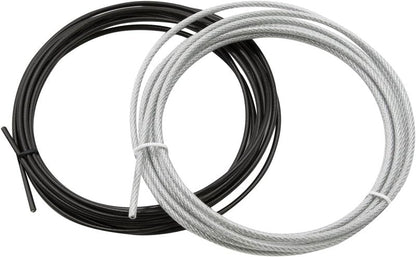 Premium Speed Rope Cables - Adult Jump Rope Set with Steel Ropes & Cable Protectors | Ideal for Fitness, Crossfit, Boxing, MMA