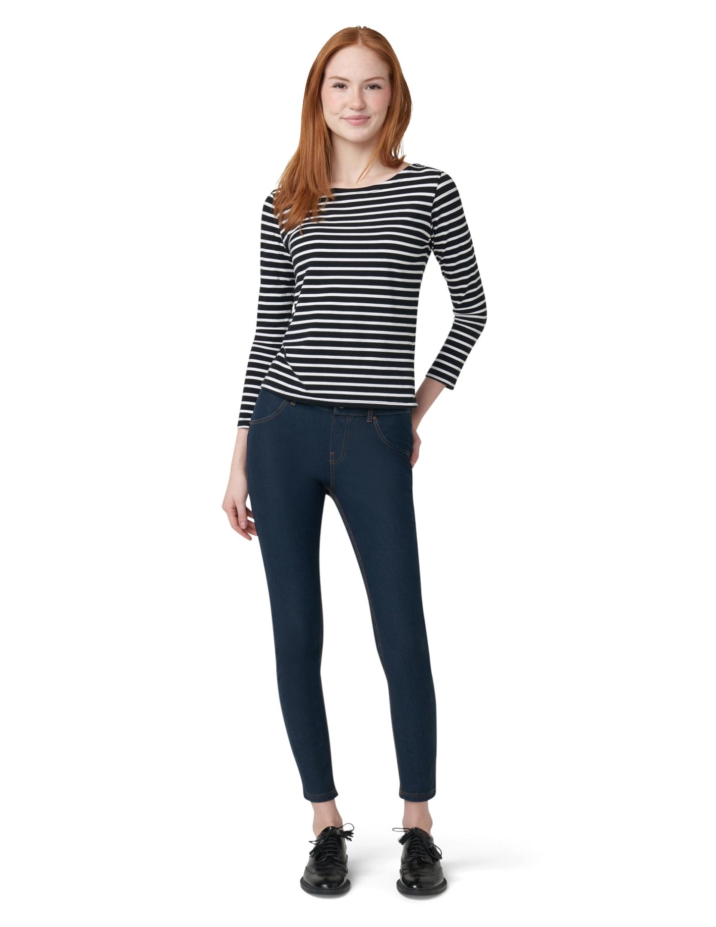 HUE Women's Essential Denim Leggings