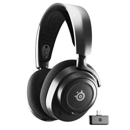 SteelSeries Arctis Nova 7 Wireless Multi-Platform Gaming Headset — Neodymium Magnetic Drivers — 2.4GHz + Mixable Bluetooth — 38Hr USB-C Battery — ClearCast Gen2 AI Mic — PC, PS5, Switch, VR, Mobile
