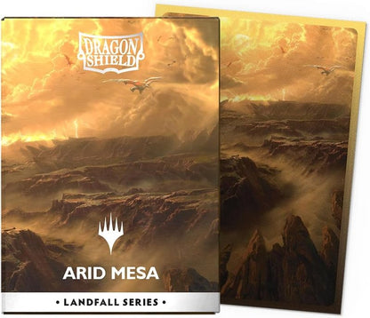 Dragon Shield Matte Dual Art Sleeves - 100 Count Premium TCG Sleeves for MTG, Pokémon & One Piece | Arid Mesa Design