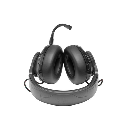 JBL Quantum One - USB wired over-ear professional gaming headset with head-tracking enhanced JBL QuantumSPHERE 360, Active noise cancelling and Hi-Res certified sound (Black)