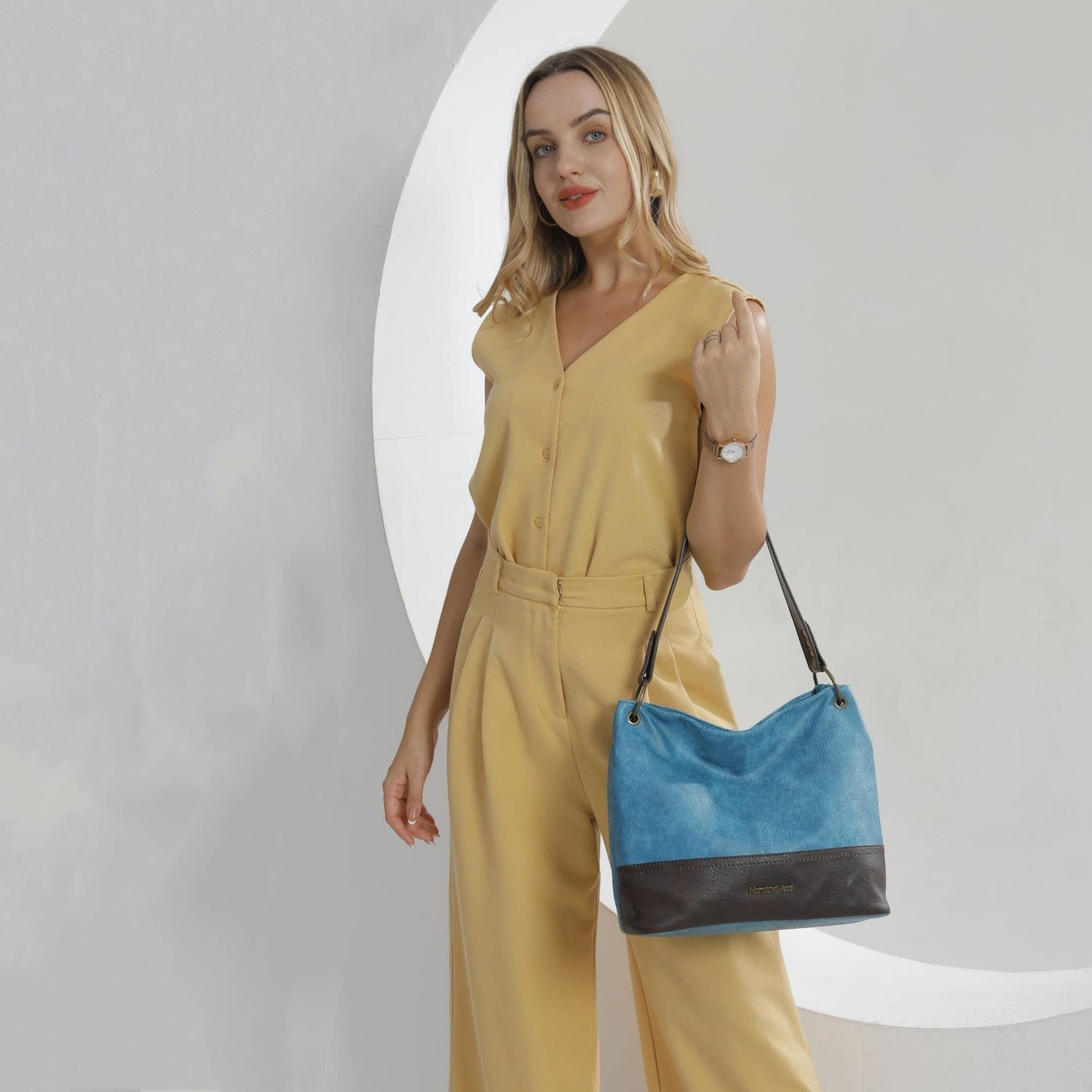 Montana West Purses for Women Hobo Bags Tote Handbags Shoulder Satchel Bag for Gift Travel Casual Work MWC-HB-047-TQ