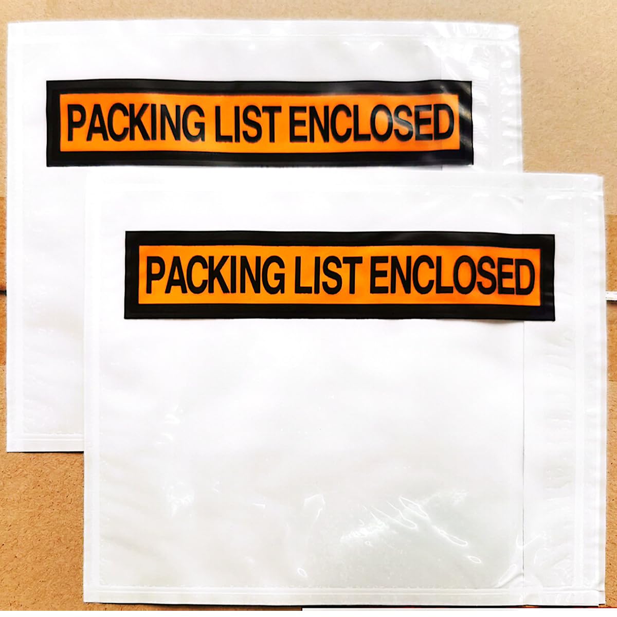 1000 Pcs Packing List Envelopes Pouches 4.5”x 5.5”,Packing Envelopes for Shipping Mailing Pouch Enclosed Bags with Packing Slips Invoice Label