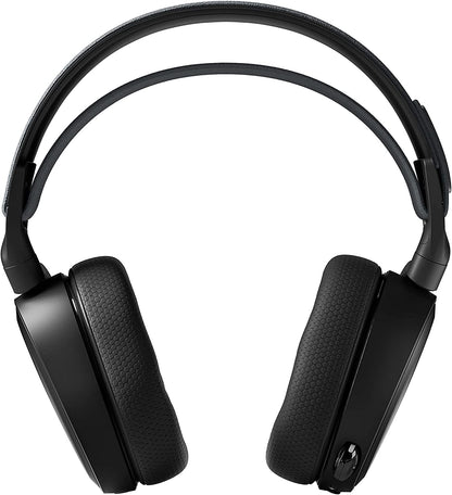 SteelSeries Arctis 7+ Wireless Gaming Headset – Lossless 2.4 GHz – 30 Hour Battery Life – USB-C – 7.1 Surround – For PC, PS5, PS4, Mac, Android and Switch - Black
