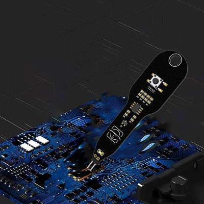Sumsoctober Inductor Fault Tester for Mobile Phone Motherboards Electromagnetic Induction Coil Tester for Quick PCB Repair and Electronic Component Diagnosis