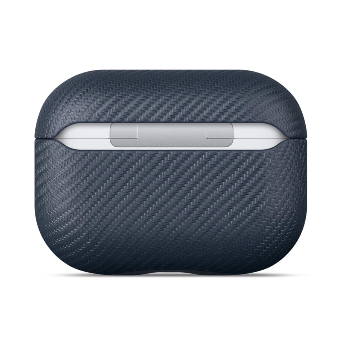 Tonghex for AirPods Pro 3 Case | Slim Hard Cover Compatible with Airpods Pro 3rd Generation | Premium Synthetic Leather | Full Drop Protection Cover with Lanyard | Air Pods Pro 3 Case - Gray
