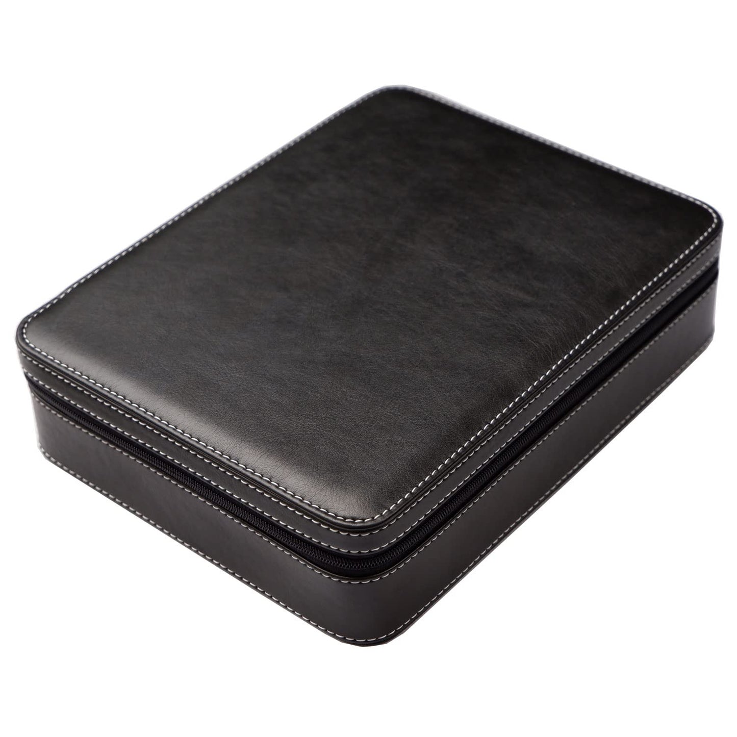 Beaufort 3 Slots PU Leather Eyeglasses Storage Box Sunglasses Box Jewelry Display Case Watch Box for Women Men