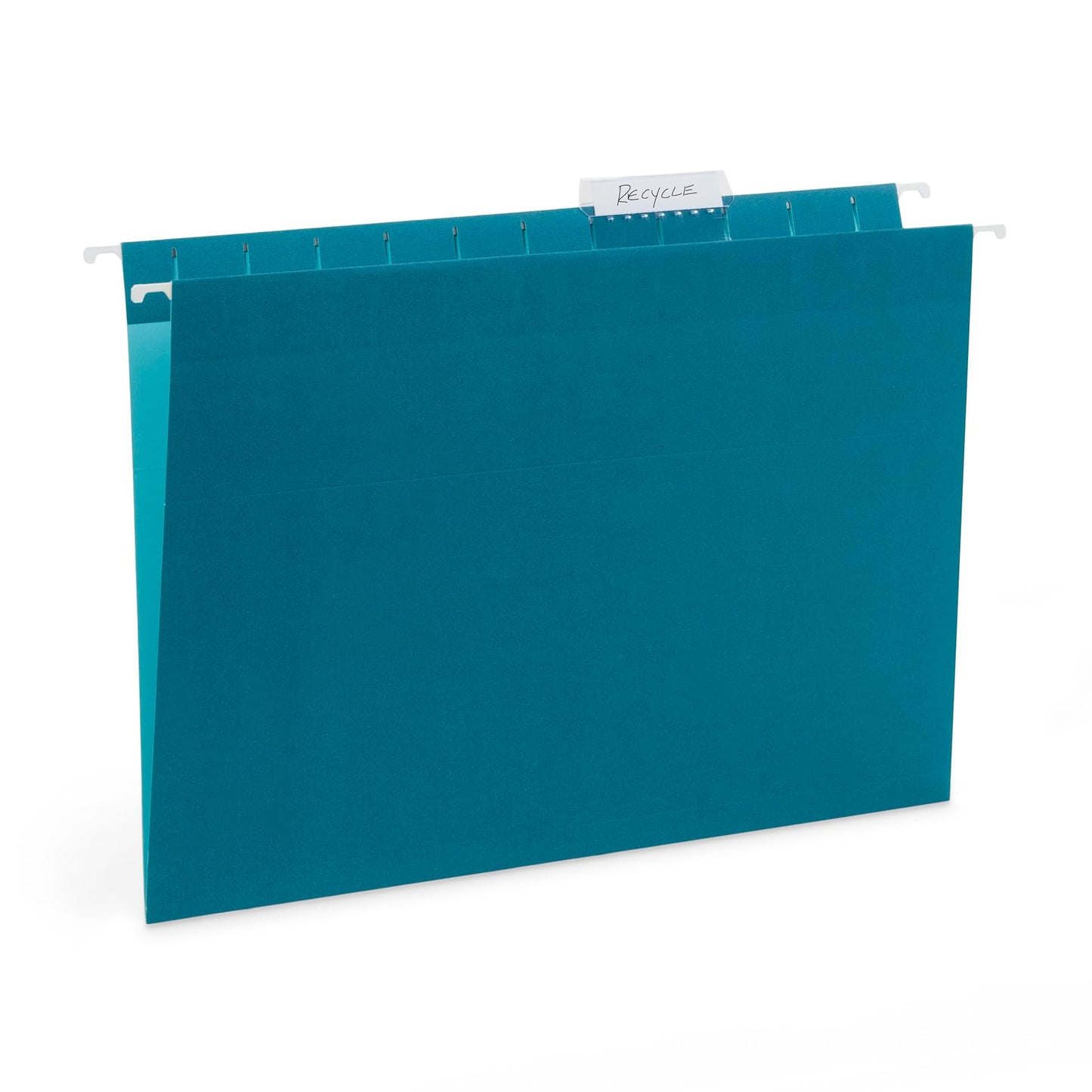 Blue Summit Supplies 25 Jewel Tone Hanging File Folders Letter Size with Tabs, Reinforced Hanging File Folders Jewel Tone, Includes Plastic Tabs and Inserts