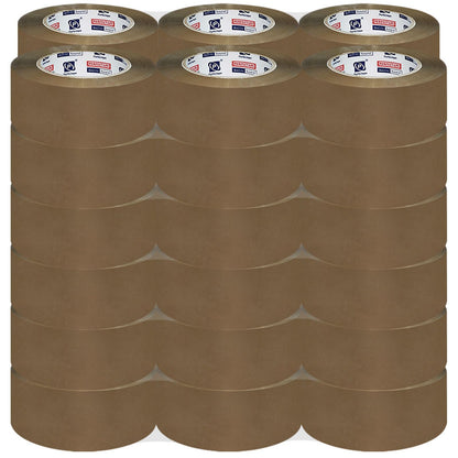 PERFECTAPE Heavy Duty Packing Tape 36 Rolls, Total 2160Y, Brown, 2.7 mil, 1.88 inch x 60 Yards, Ultra Strong, Refill for Packaging and Shipping