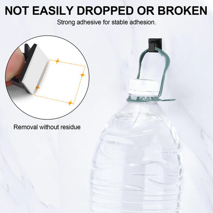Romeda 100 Pieces Adhesive Cable Clips, Upgrade Wall Clamp Cord Clips Wire Clips for Cords, Charging Cable Management, Clips Wire Holder Wire Management for Ethernet Cables, Under The Table, Cars