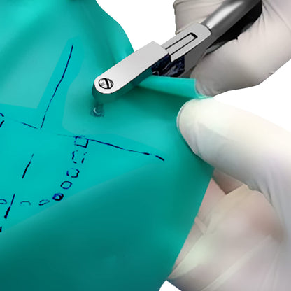 SURGICAL ONLINE Rubber Dam Punch, Surgical Dental Instruments, Endodontic Dental Dam Clamp Tool Stainless Steel O.R. Grade + Premium Quality