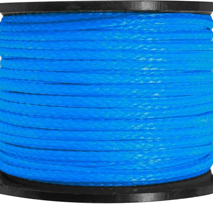 Hollow UHMWPE Braided Cord - Spliceable 1.3mm, 1.6mm, 2mm for Tent Guyline, Tarp, Hammock & Camping Gear
