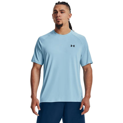 Under Armour Men's Tech 2.0 Short-Sleeve T-Shirt, (490) Blizzard / / Black, X-Large