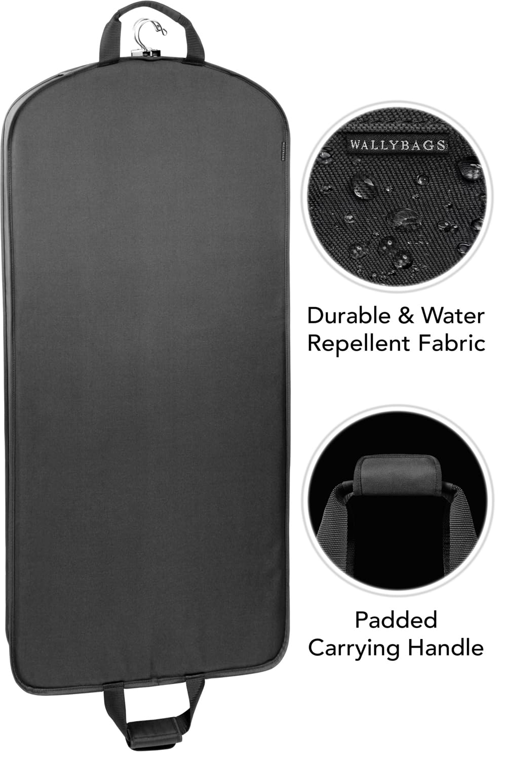 Wally Bags 52” Deluxe Travel Garment Bag