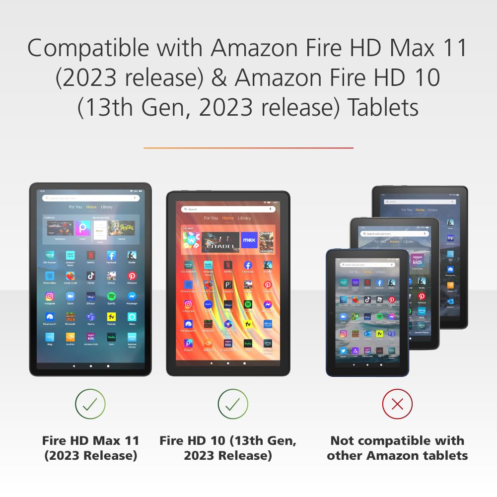 Made for Amazon Stylus Pen for Fire Max 11 (2023 Release) & Amazon Fire HD 10, (13th Gen, 2023 release) Tablets