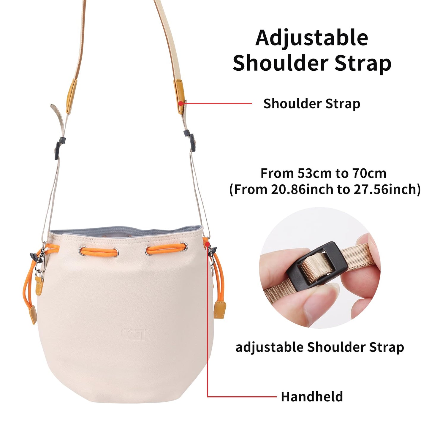 CQT Drawstring Osmo 360 Mini 3 4 Pro Bag, Drone PU Leather Crossbody shoulder Bag Pouch Handbag Waterproof Storage Bag for DJI Mavic MINI 4 3 PRO 2 SE 4K and NEO 2 Drone Accessories (Olive Green)