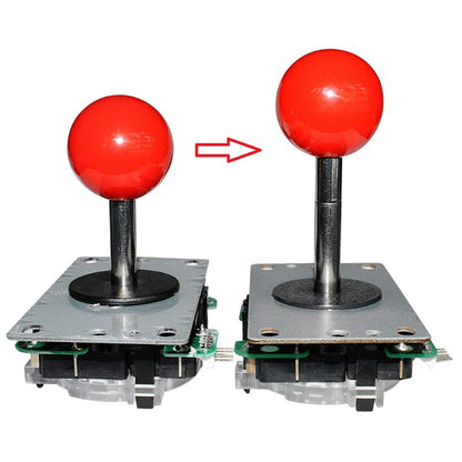 ljhnba Pack of 8 1.5Cm Arcade Joystick Extender Shaft Extension Rod Screws for Joysticks Zippy