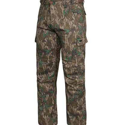 Mossy Oak Cotton Mill 2.0 Camo Hunting Pants for Men Camouflage Clothes, 3X-Large, Greenleaf