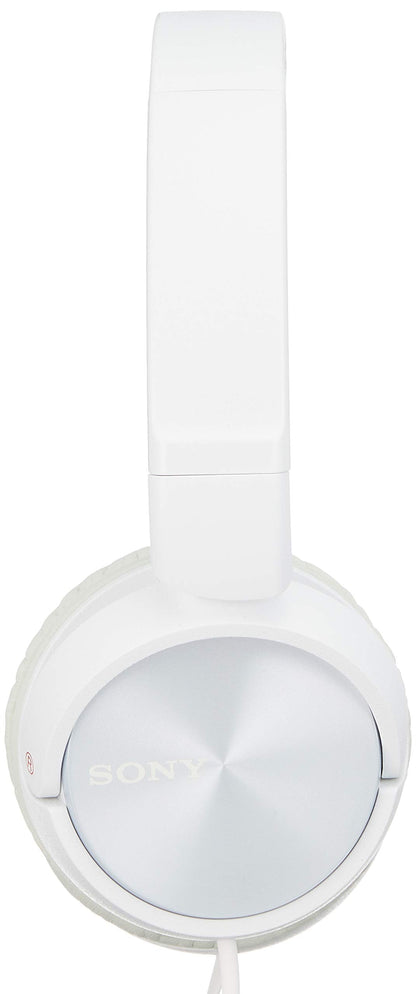 Sony MDRZX310-WQ Foldable Headphones - Metallic White