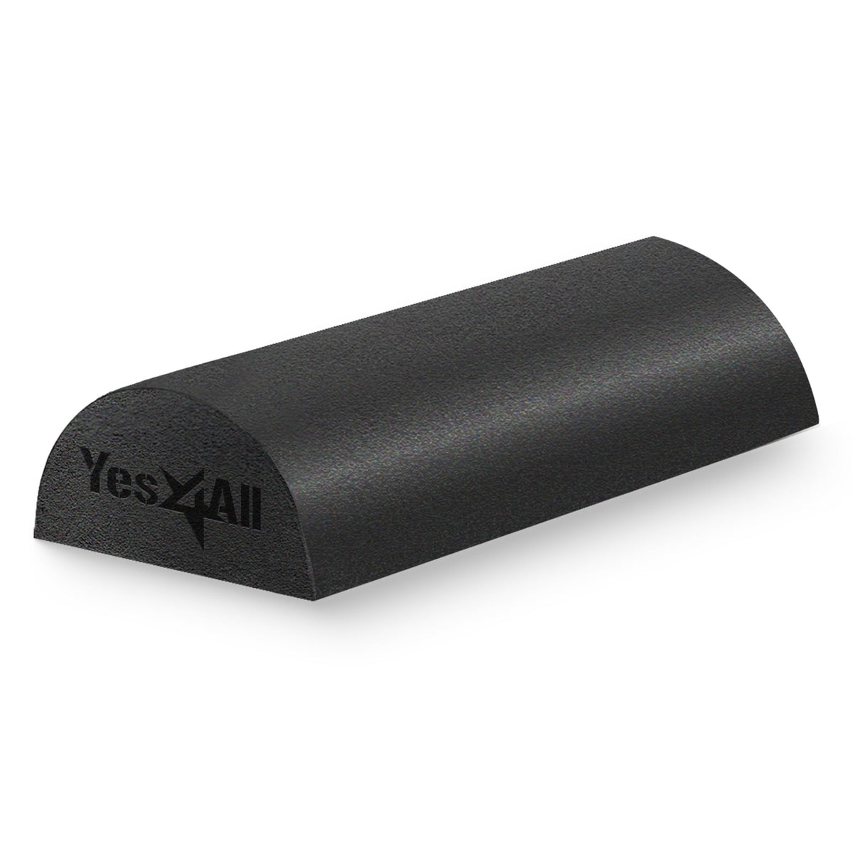 Yes4All Medium Firm Half Foam Rollers for Post-Workout Relaxation, 12/18/24/36 inch PE Foam Roll for Back Massage & Yoga Exercise