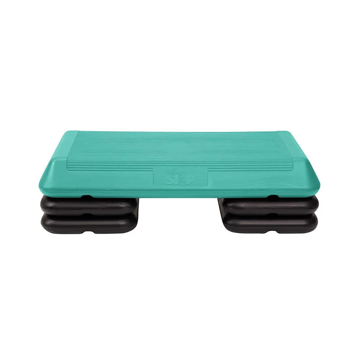 Freestyle STEP Exercise Step Platform, Circuit Size Stepper for Exercise at Home with 4 Stackable Risers for Height Adjustments