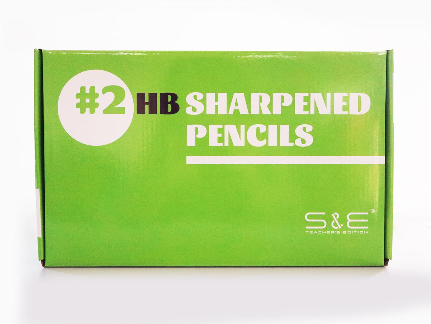 S & E TEACHER'S EDITION Woodcased #2 Pencils, Pre-sharpened, Yellow, with Erasers #2 HB Lead Bulk Box, No. 2 Pencil, Back to school, 600Pcs