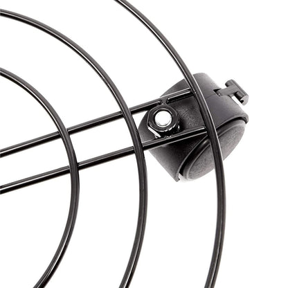 Bright Creations Plant Stand with Wheels - 10.6 in Diameter, Black, Pack of 4, Modern - Metal Rolling Plant Stand Base with 360-Degree Rotation & Locking Casters for Indoor & Outdoor Planter Pots
