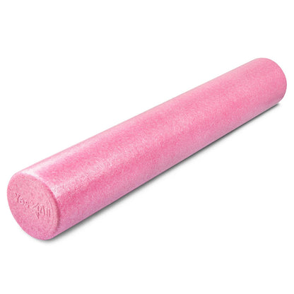 Yes4All High-Density EPP Round Back Roller Foam, Exercise Foam Roller for Yoga, Pilates & Stretching - 12, 18, 24, 36 inch