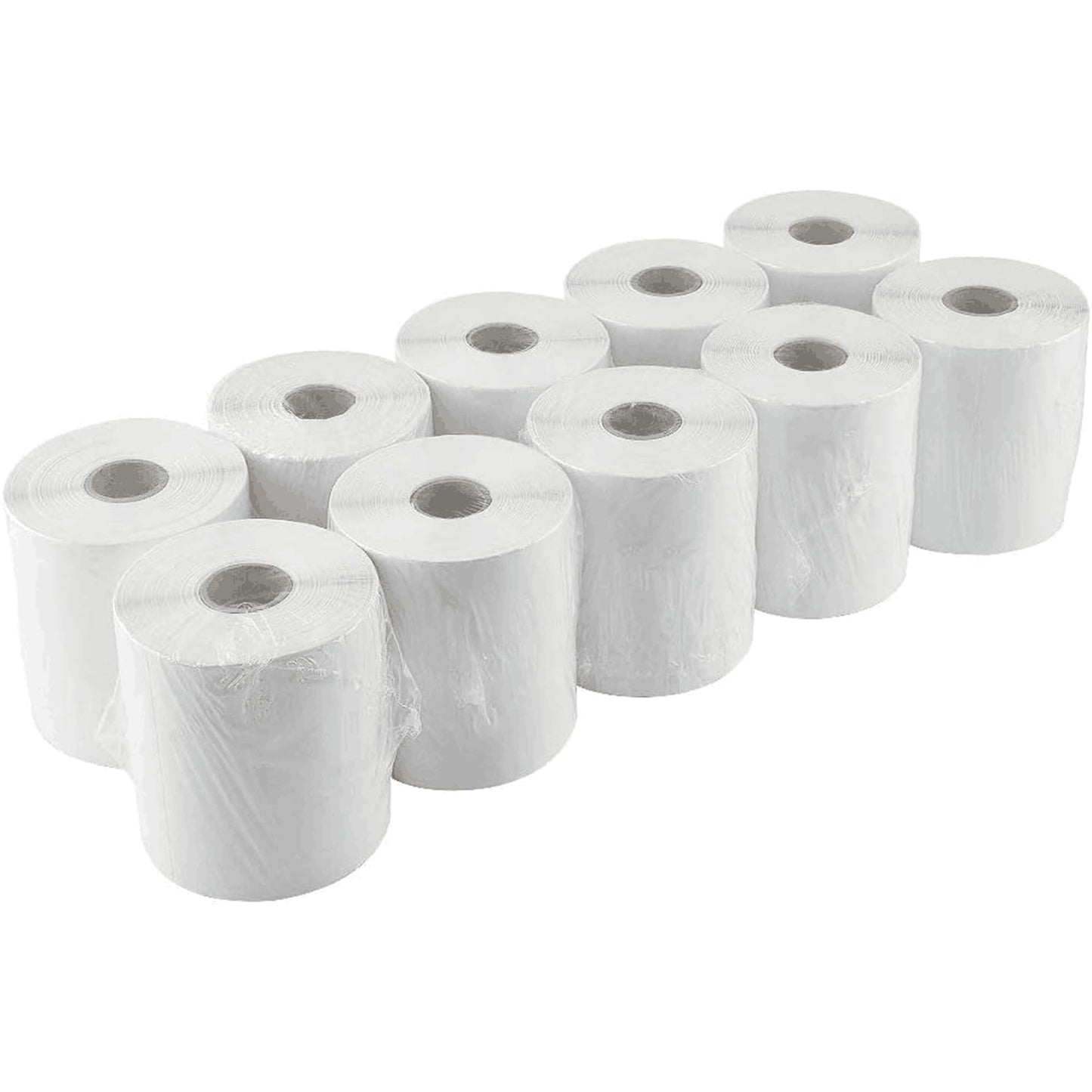 L LIKED 2500 PCS 4"x 6" Thermal Shipping Labels, White Perforated & Strong Adhesive Direct Thermal Labels (250 Labels/Roll), Compatible with Zebra, Rollo, Jadens, Nelko,10 Rolls