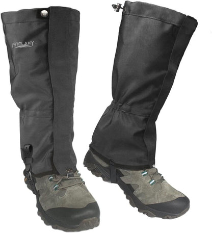 Frelaxy Ultra High-Performance Hunting Leg Gaiters - 100% Waterproof with Adjustable Rubber Foot Strap | Perfect for Hiking & Snow