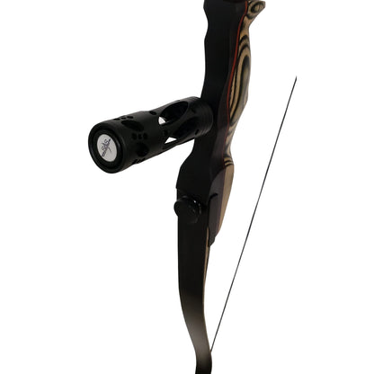 SAS Archery Aluminum Bow Stabilizer (Camo, 8-inch)