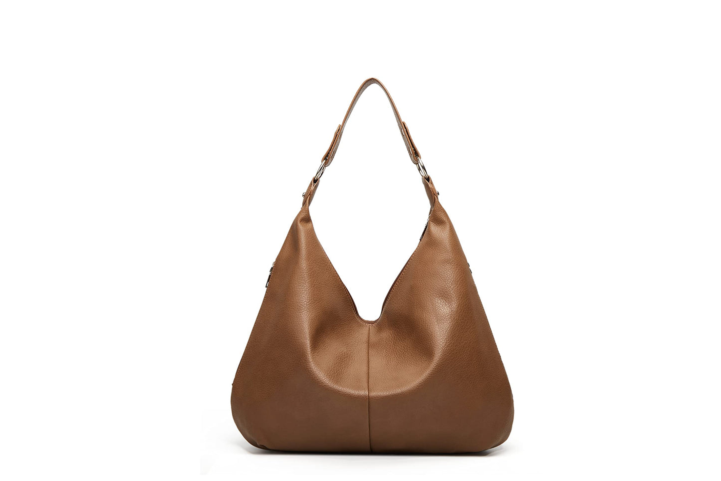 Hobo Bags for Women Soft PU Leather Shoulder Bag Vintage Slouchy Top Handbag with Zipper