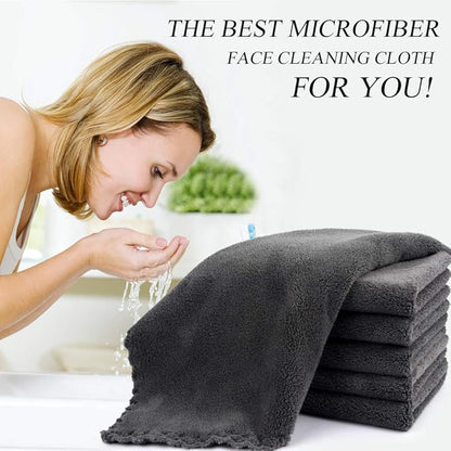 SUNLAND Microfiber Face Cloth Reusable Makeup Remover Facial Cleansing Towel