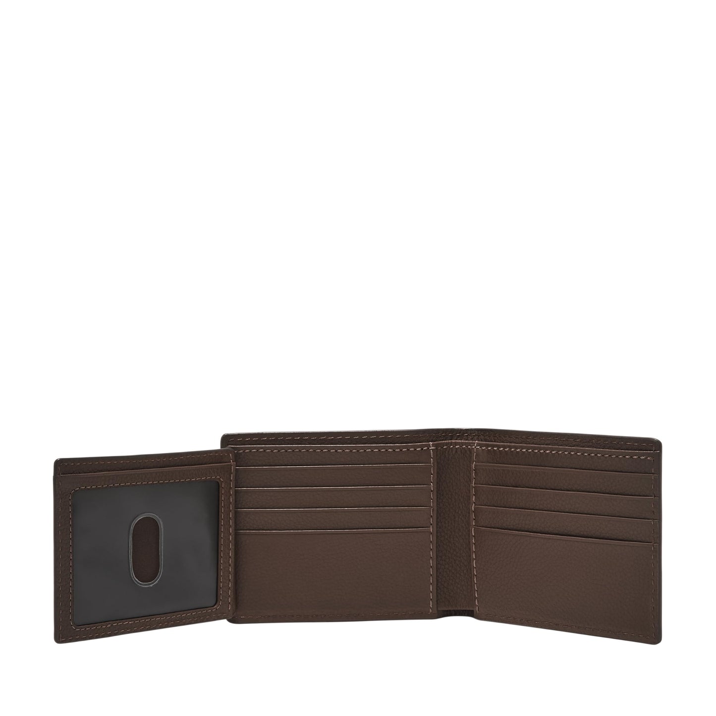 Fossil Carson Leather Bifold Wallet for Men with Flip ID