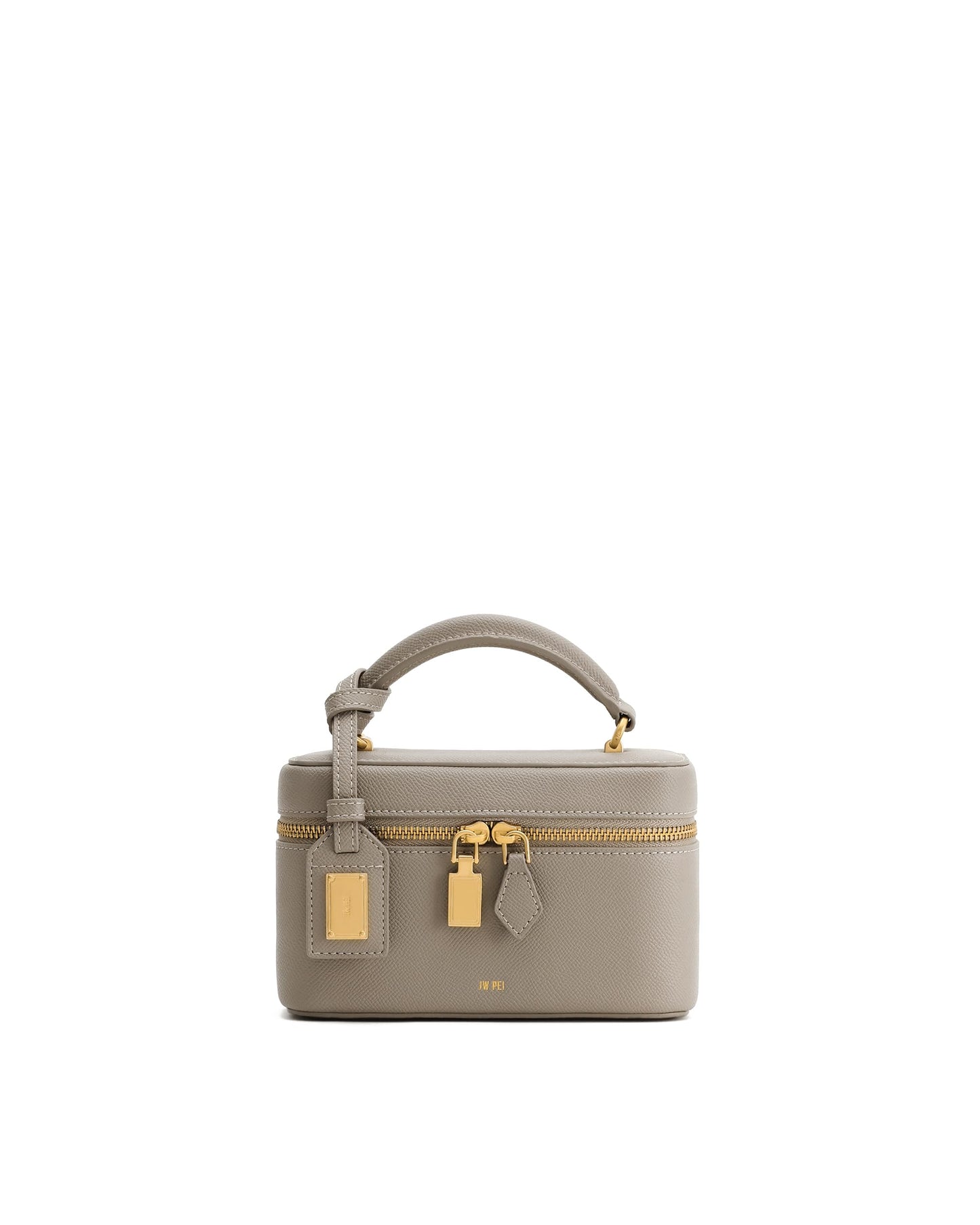 JW PEI Women's Cleo Box Shape Top Handle Bag - Taupe