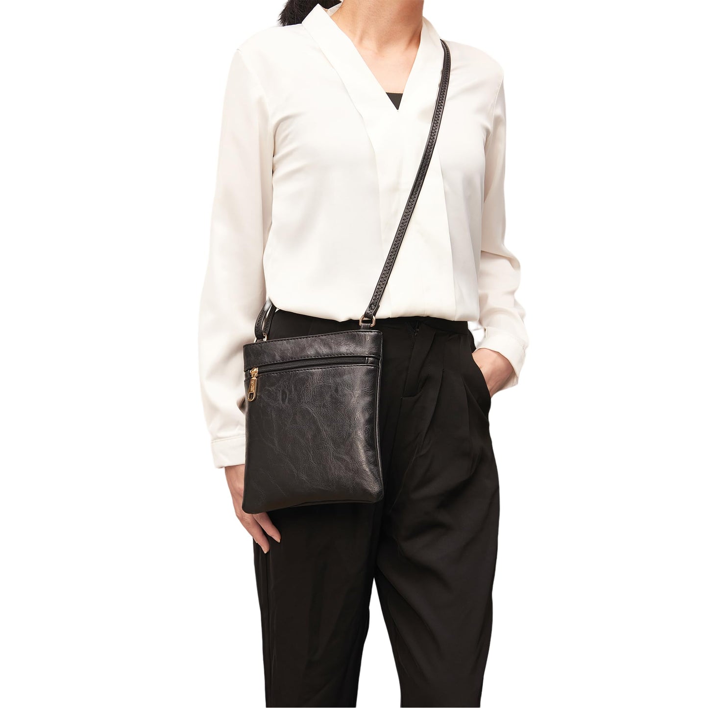Purses For Women Handbags And Wallet Set Large Hobo Crossbody Bag Ladies Purse Totes 4 PCS Black