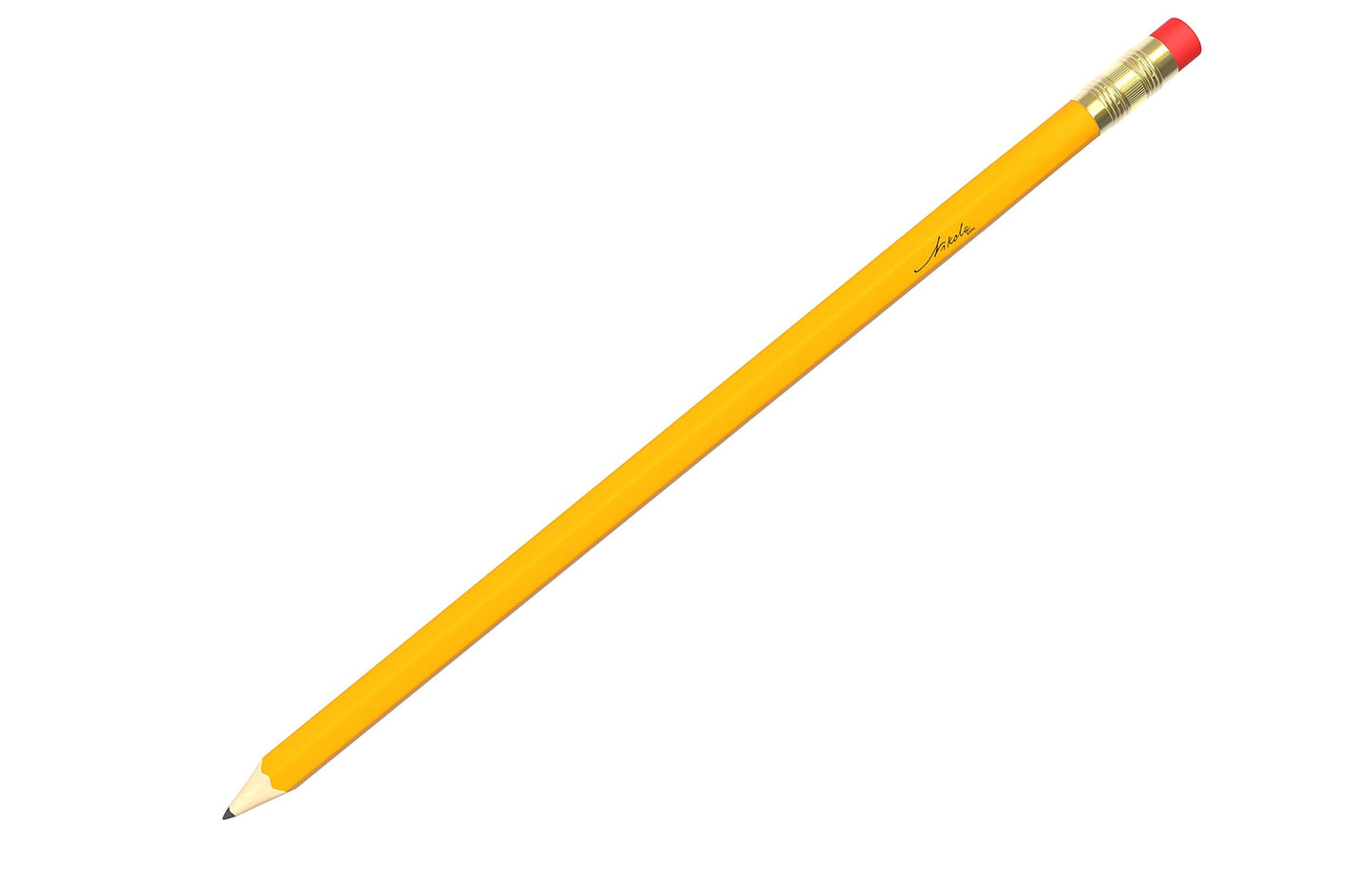 Nikola Works Bulk 650 Pack Premium Pre-Sharpened #2 HB Pencils USA Standard Wood Cased Graphite With Erasers