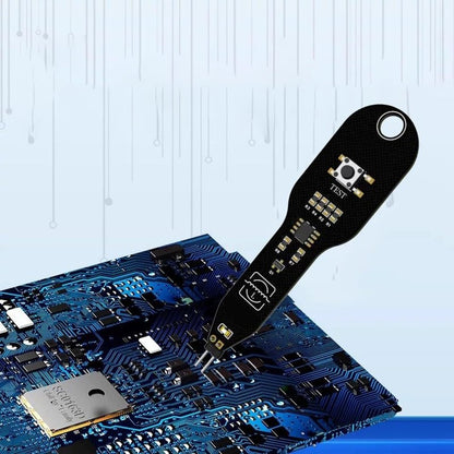 Sumsoctober Inductor Fault Tester for Mobile Phone Motherboards Electromagnetic Induction Coil Tester for Quick PCB Repair and Electronic Component Diagnosis