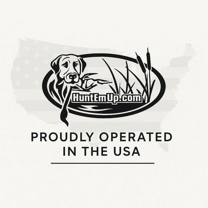 HuntEmUp 3" Canvas Dog Training Bumper – Retrieving Dummy for Retriever & Hunting Dog Training – Floating Water Dummy with Throw Rope – Mixed (6 Pack)
