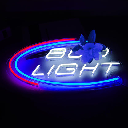 JFLLamp Beer Neon Signs for Wall Decor Neon Lights for Bedroom Led Signs Suitable for Man Cave Bar Pub Restaurant Christmas Birthday Party Gift Led Art Wall Decorative Crs Light Bar Sign