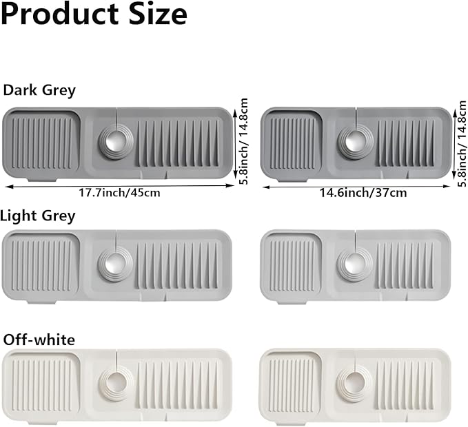 Kitchen Sink Splash Guard Sponge Holder