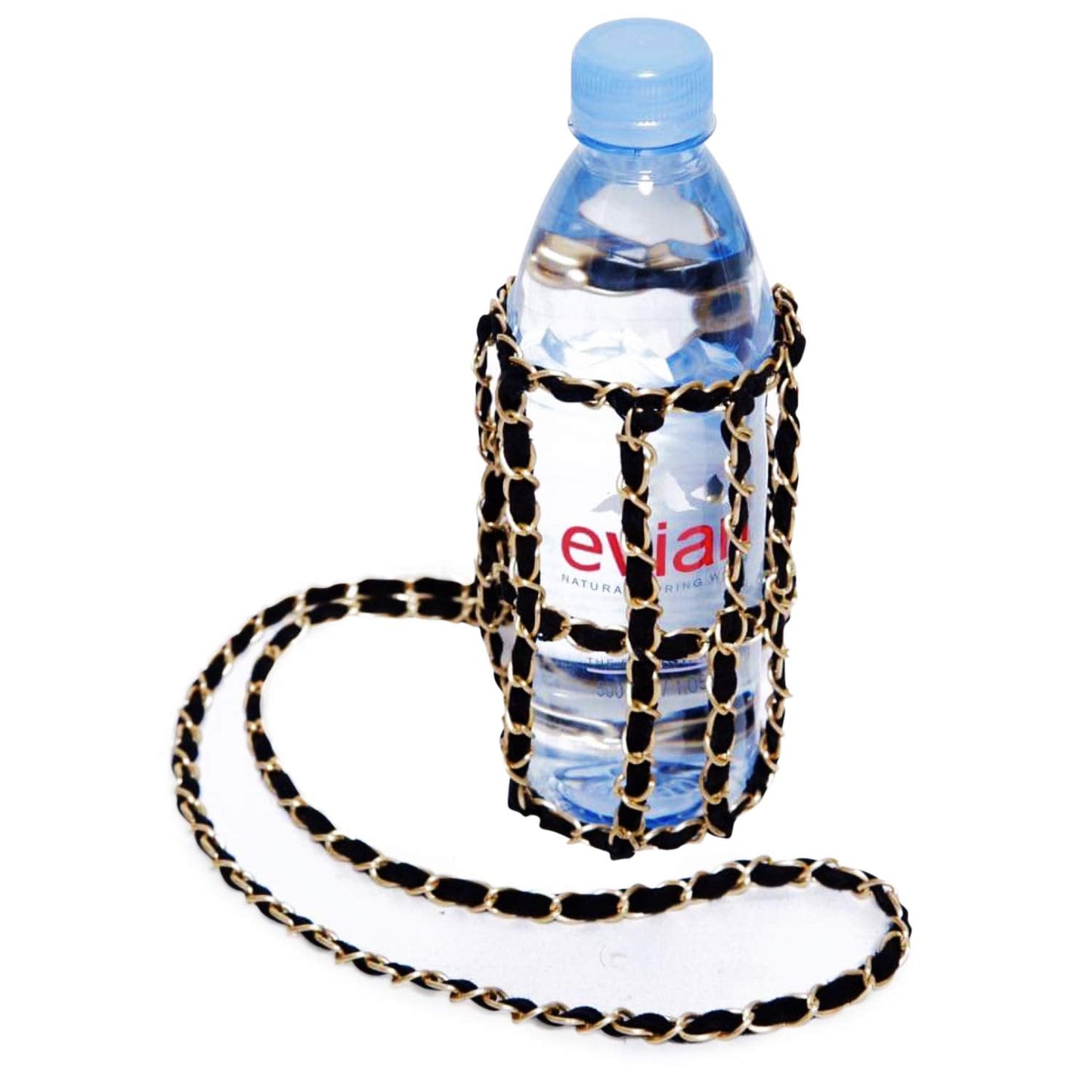Water Bottle Holder with Strap - Carrier for Hydro Flask, Soda Can, Tumbler and Standard Bottles - Crochet Sling Bag Ideal for Walking, Hiking, Gym and More - Wear Over the Shoulder or Crossbody