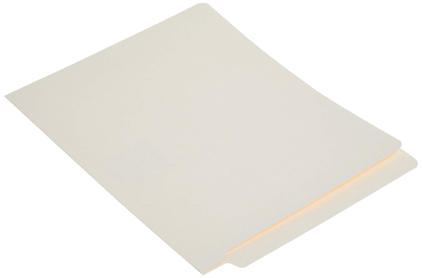 Smead Shelf-Master End Tab File Folders, 100 Count, Manila, Reinforced Straight-Cut Tabs, Letter Size