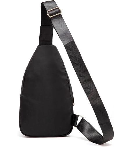 Crossbody Sling Bag Small Sling Backpack, Cross Body Bag Chest Bag for Women Men Travel Hiking Daypack